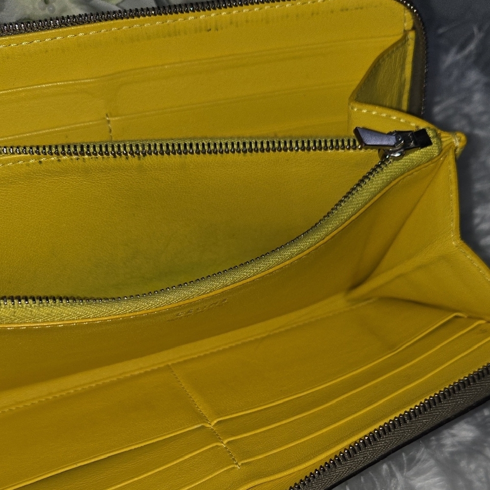 Celine Dark Brown Leather Wallet - Picture 11 of 14
